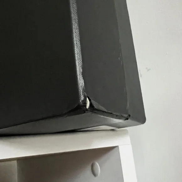 Saint Laurent black suede cut out cage Joplin 105 knee high boots - Picture 15 of 16